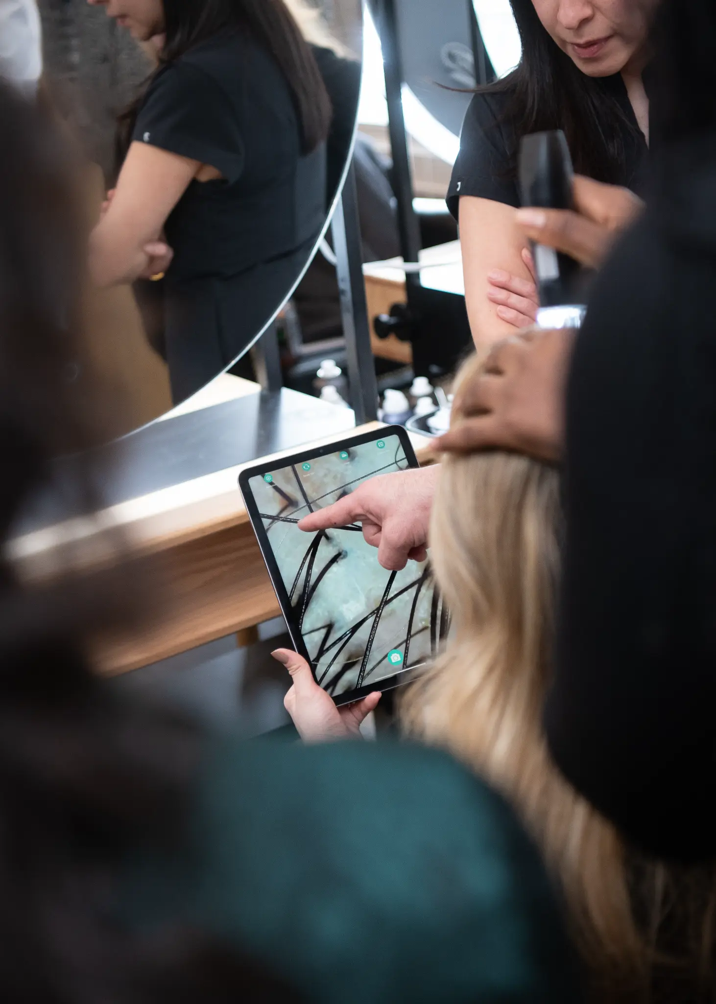 Scalp analysis training